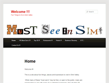 Tablet Screenshot of mustseeinsimi.com